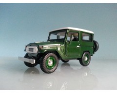 JEEP TOYOTA FJ40 LAND CRUISER ESCALA 1:24